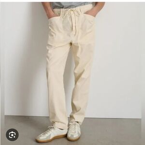 Alex mill pull on button fly pant Cotton